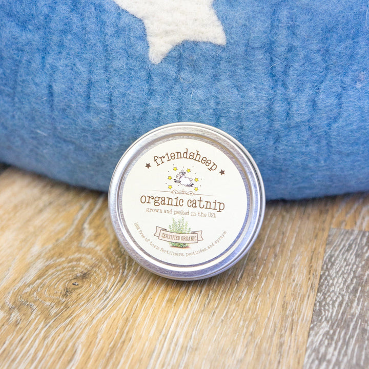 Friendsheep Sky Blue Midnight Stars Eco Kitty Cave