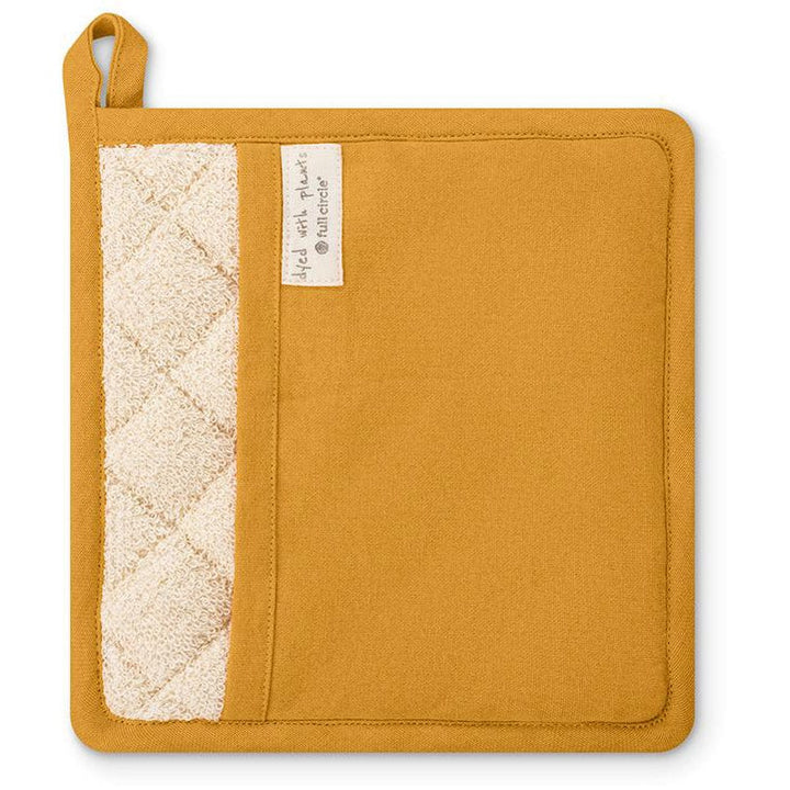 Full Circle Home Turmeric Kind Organic Cotton Plant-Dyed Pot Holder