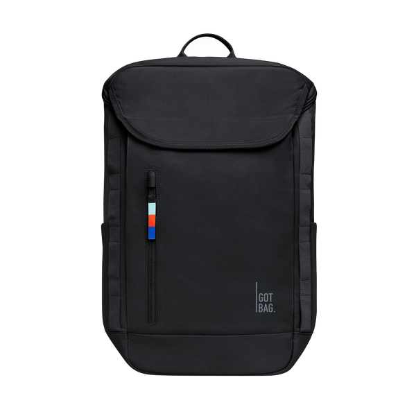 GOT BAG black Pro Pack Backpack, Recycled Ocean Impact Plastic