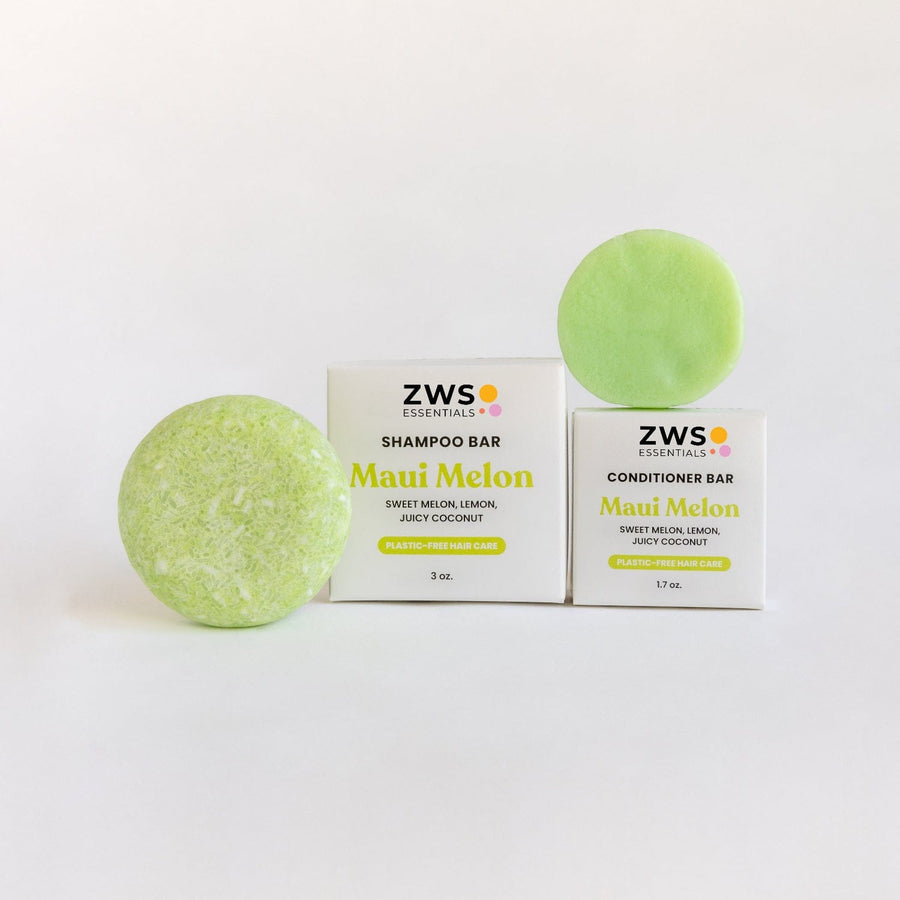 Shampoo & Conditioner Bar Duo - Maui Melon