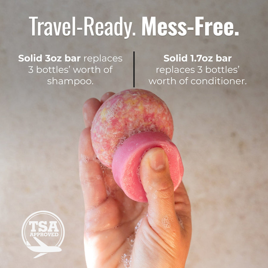 ZWS Essentials Shampoo & Conditioner Bar Duo