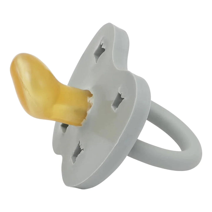 Grey Pacifier Orthodontic Natural Rubber Pacifier - 3-36 Months – ZeroWasteStore.com