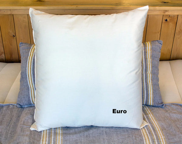 Holy Lamb Organics Wool Filled Euro Size Pillow