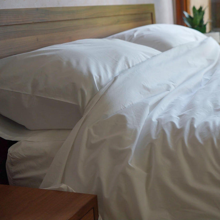 Homebird Textiles Lts. Cool & Crisp Percale Duvet Set