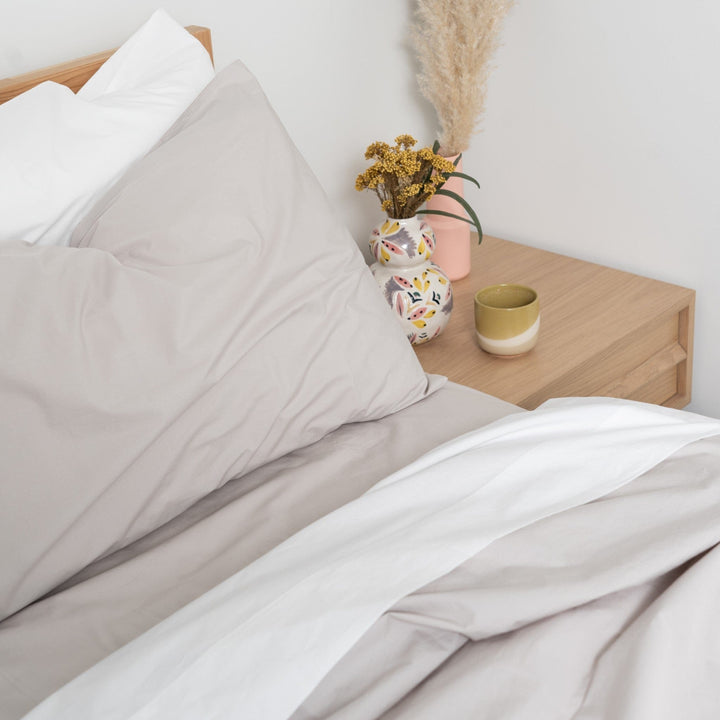 Homebird Textiles Lts. Cool & Crisp Percale Duvet Set