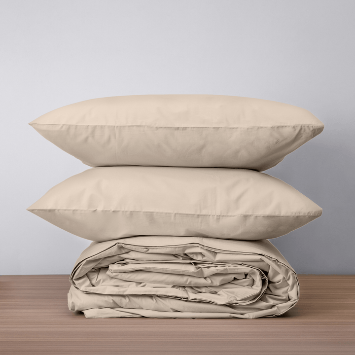 Homebird Textiles Lts. Cool & Crisp Percale Duvet Set