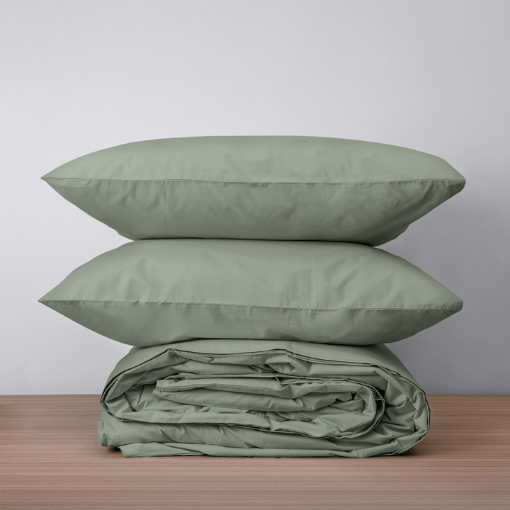 Homebird Textiles Lts. Cool & Crisp Percale Duvet Set