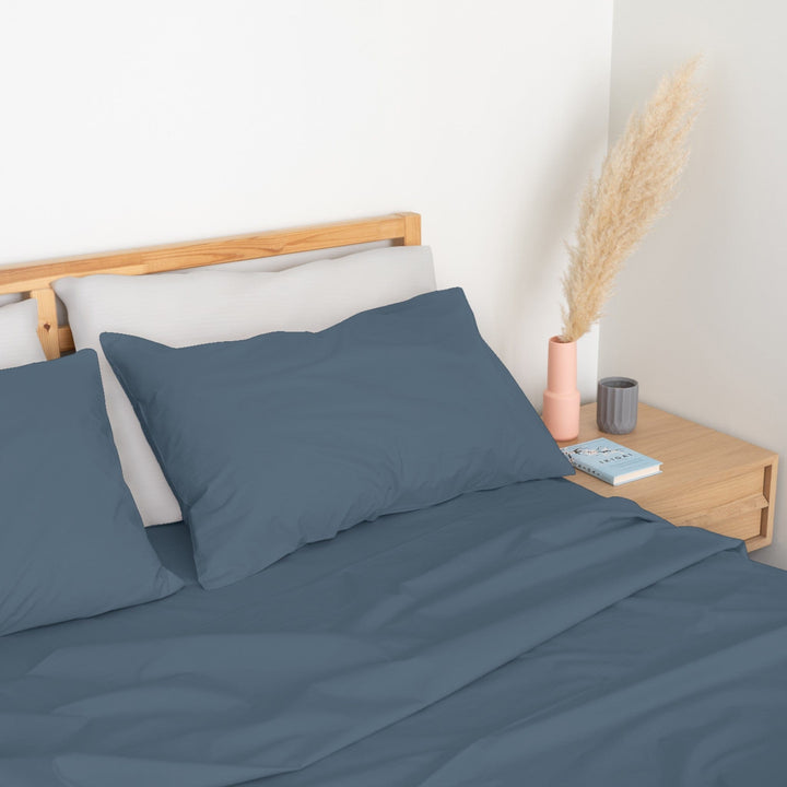 Homebird Textiles Lts. Cool & Crisp Percale Duvet Set