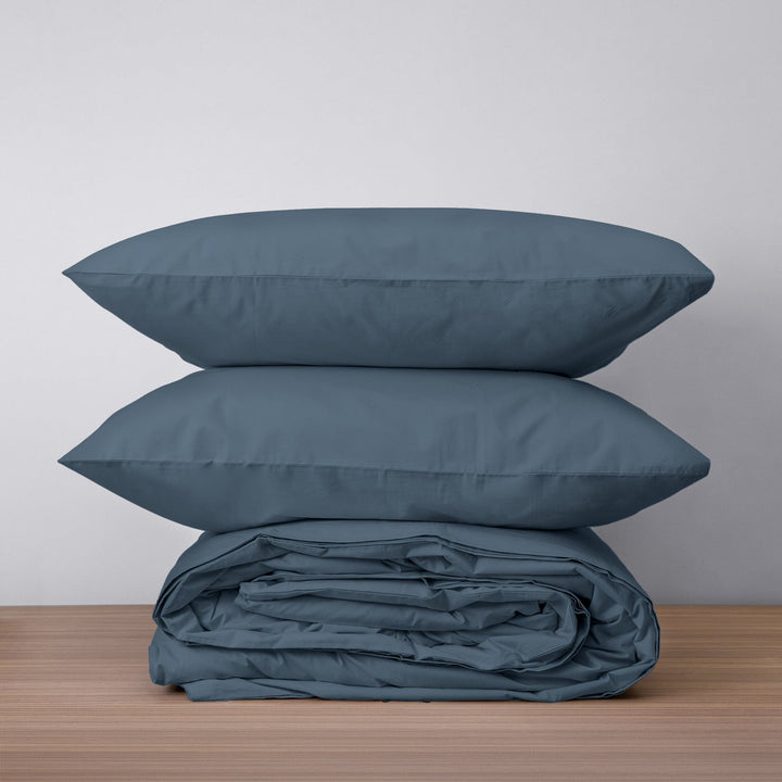 Homebird Textiles Lts. Cool & Crisp Percale Duvet Set