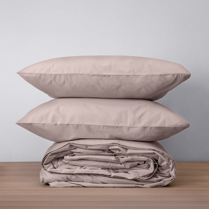 Homebird Textiles Lts. Cool & Crisp Percale Duvet Set