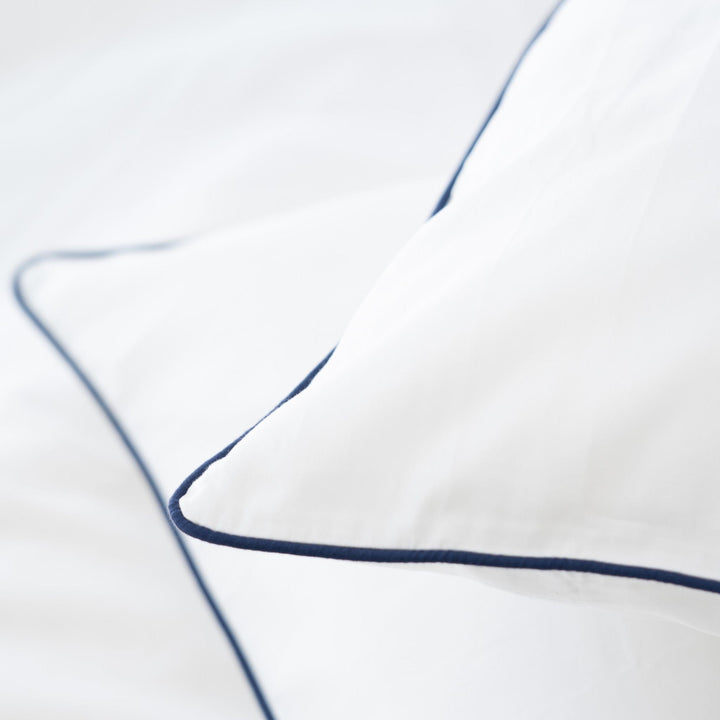 Homebird Textiles Lts. Piped Soft & Cozy Sateen Fitted Sheet Set (3-piece)