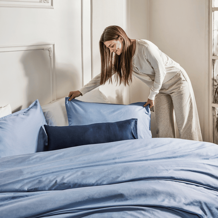 Homebird Textiles Lts. Soft & Cozy Sateen Fitted Sheet Set (3-piece)