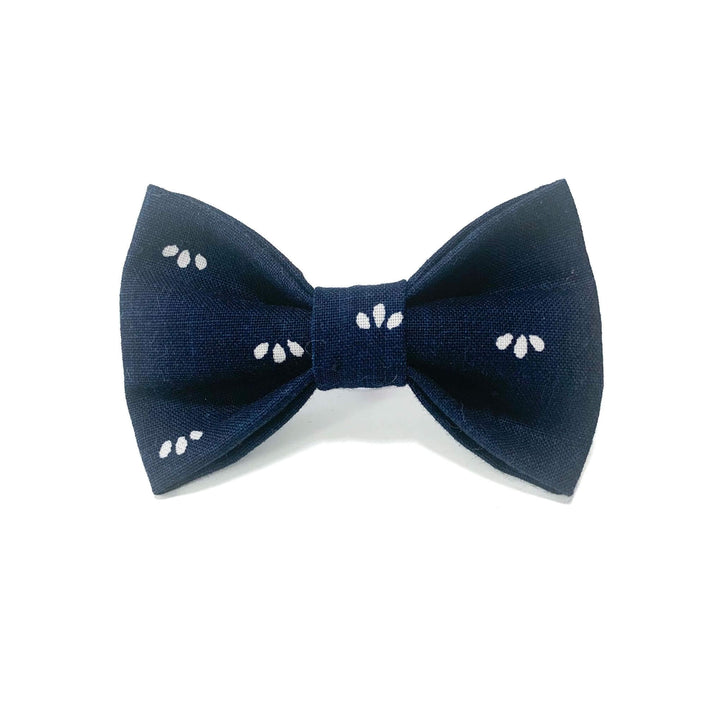 Hudson Houndstooth Dog Bow Ties Made With Reclaimed Fabric in Multiple Colors