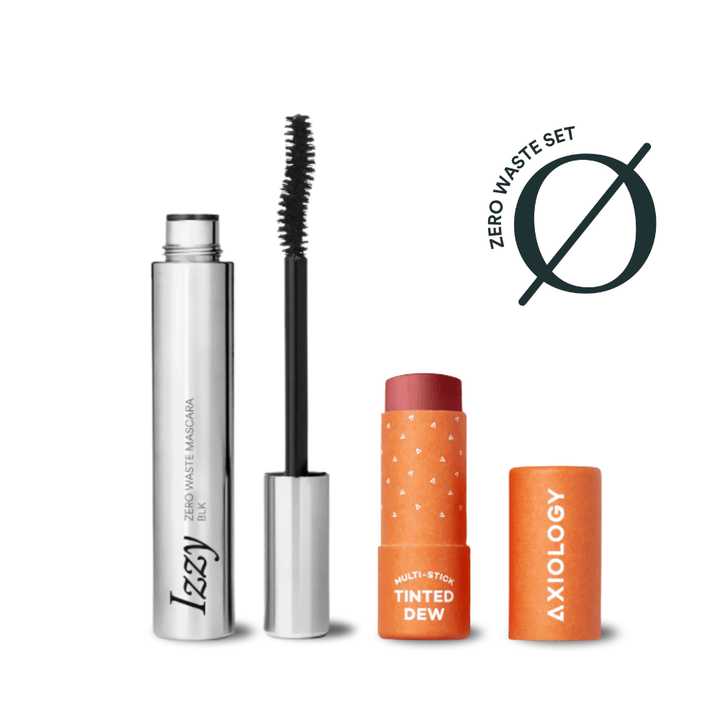 Izzy Zero Waste Beauty The Ultimate Zero-Waste Duo: Axiology Tinted Dew Stick & Izzy Mascara Bundle