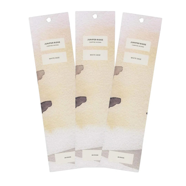 Juniper Ridge White Sage Juniper Ridge All-Natural Campfire Incense, 3-Pack