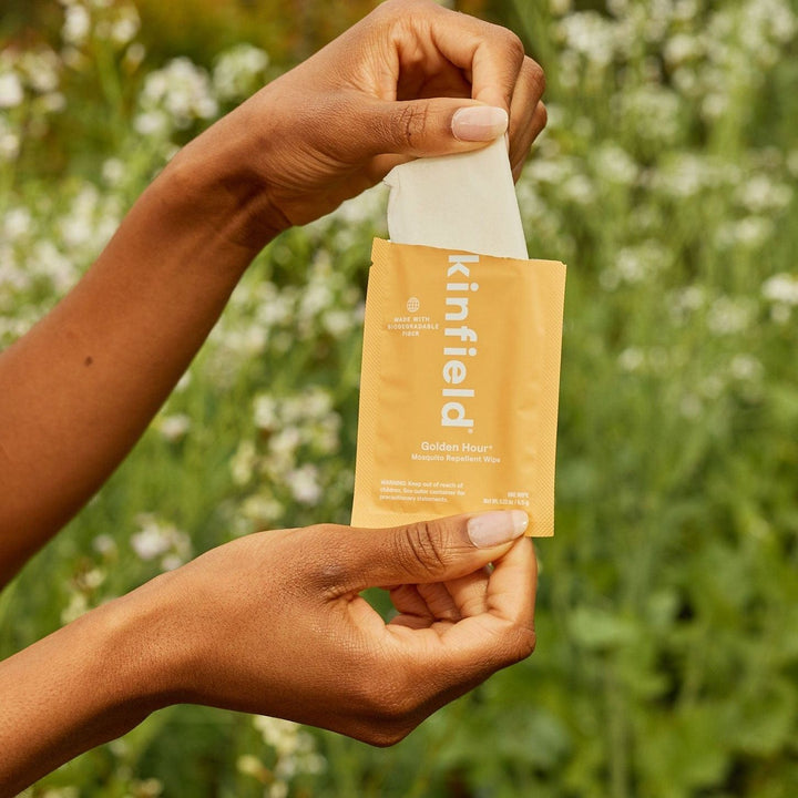 Kinfield 12 Wipes / 1 Pouch Mosquito Repellent Wipes