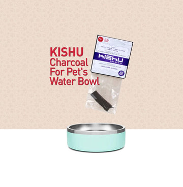 Kishu Charcoal Water Bowl Filter for Pets