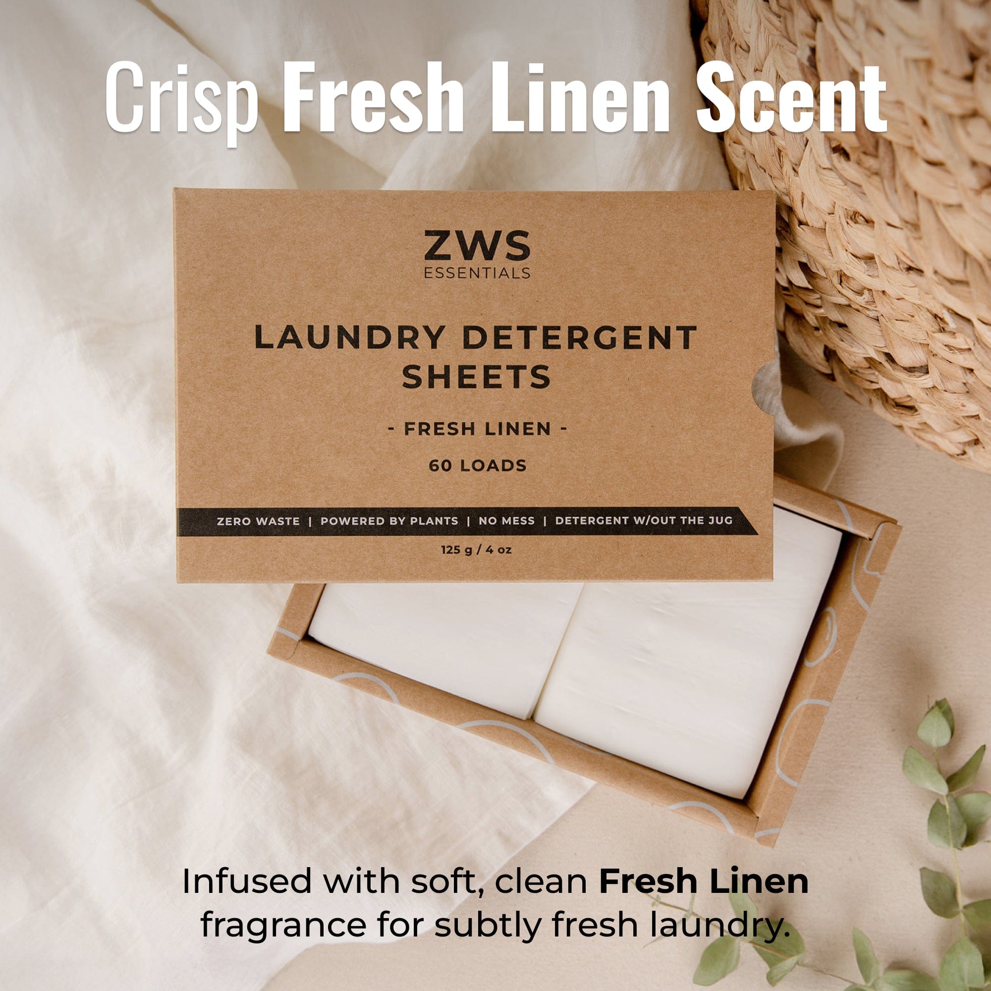 ZWS Essentials Laundry Detergent Sheets