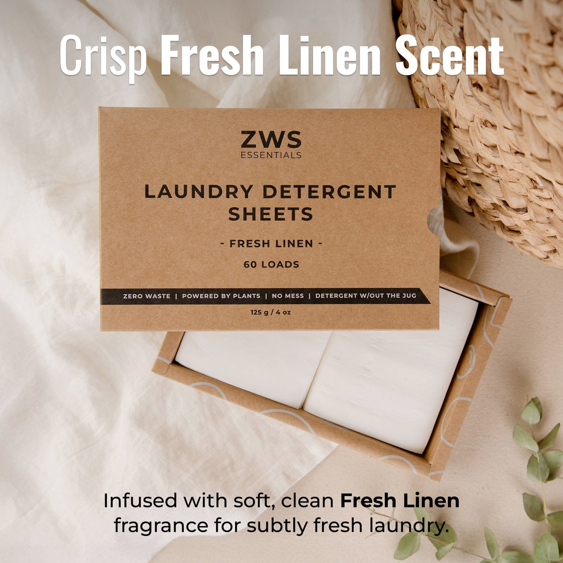 ZWS Essentials Laundry Detergent Sheets