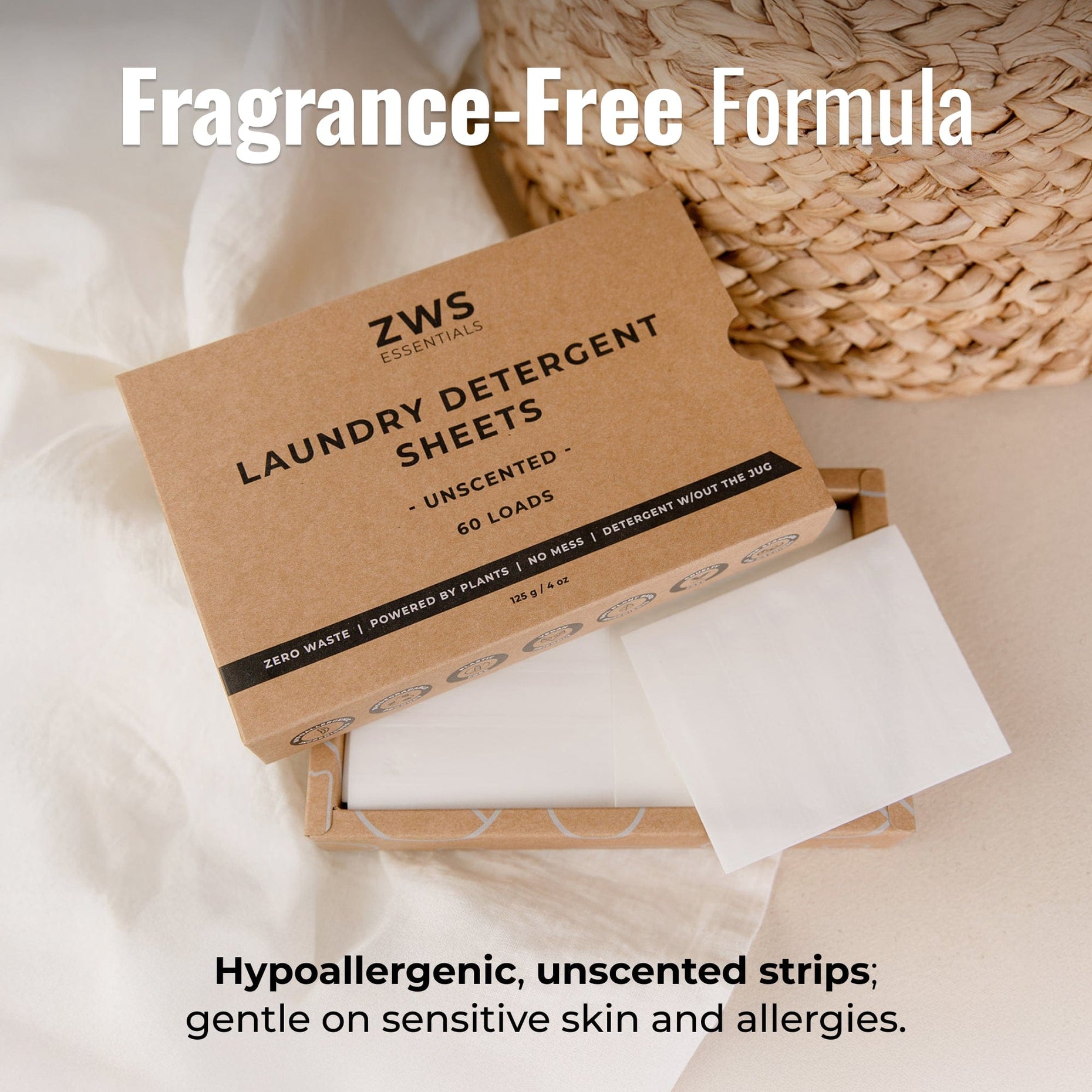 ZWS Essentials Laundry Detergent Sheets