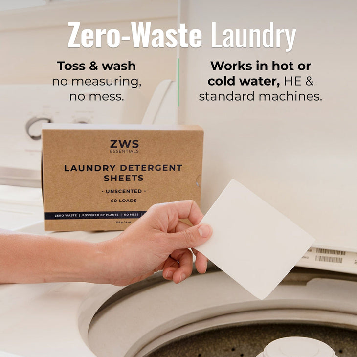 ZWS Essentials Laundry Detergent Sheets