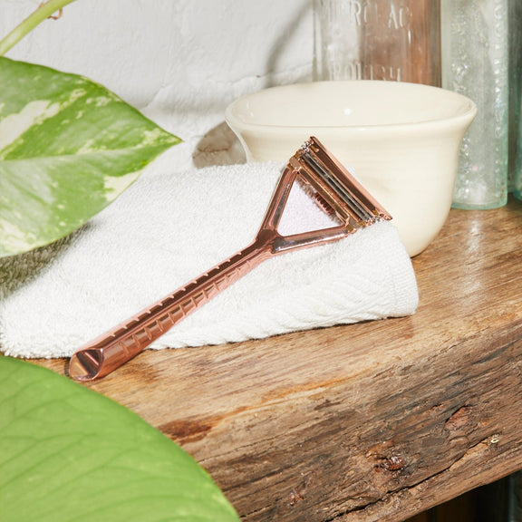 Pivoting Head Stainless Steel Razor - Sustainable Razor - Leaf Shave ...