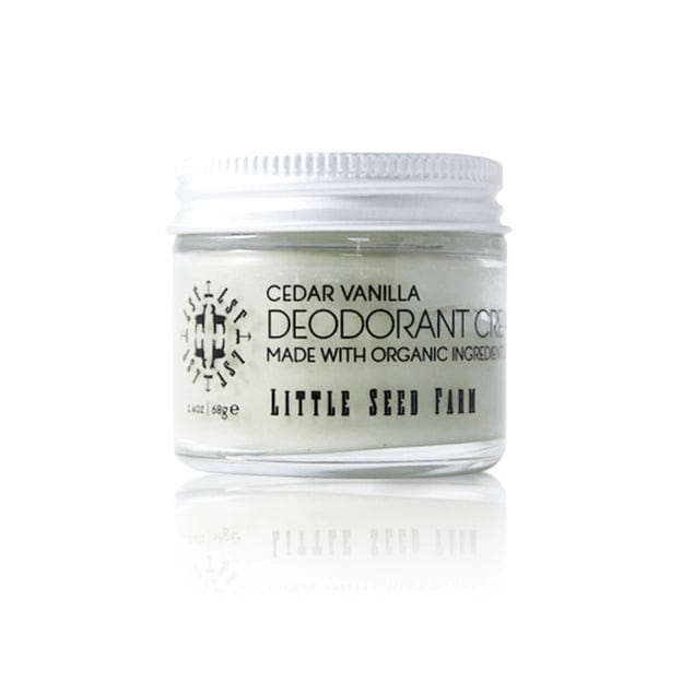 Little Seed Farm Cedar Vanilla Aluminum and Baking Soda Free Deodorant Cream