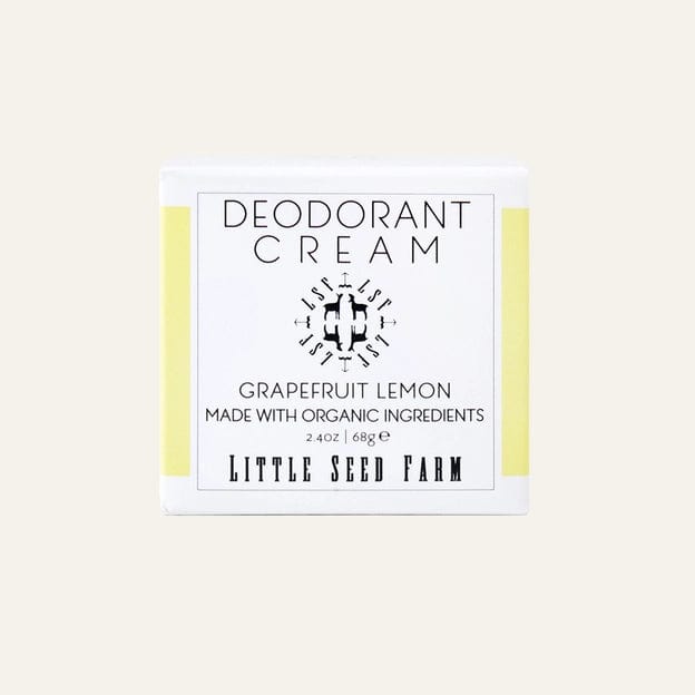 Little Seed Farm Grapefruit Lemon Aluminum and Baking Soda Free Deodorant Cream