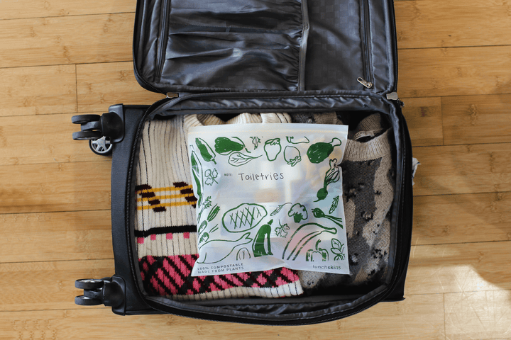 Lunchskins Compostable Gallon Storage Bags – Freezer-Safe Resealable Zip Bags