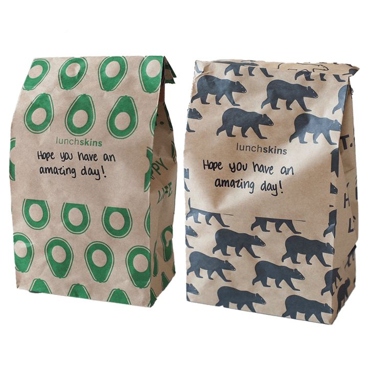 Lunchskins Recyclable Paper Lunch Sacs Variety Pack