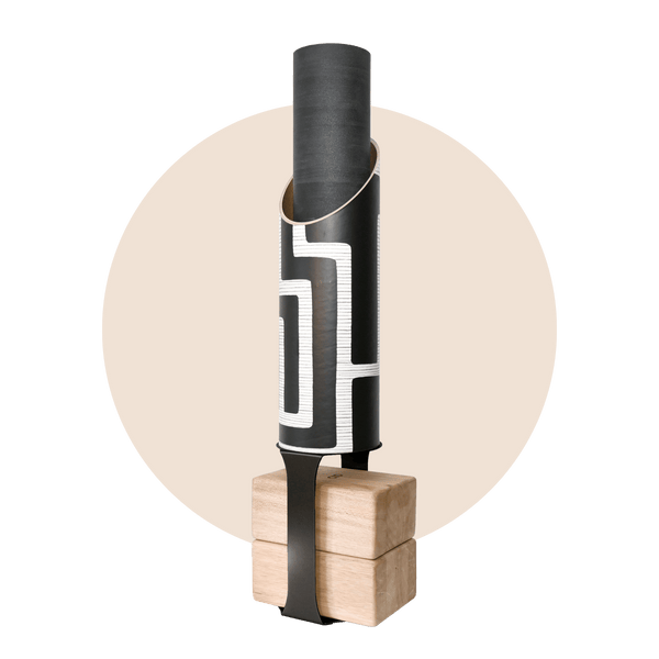 Mache Black Stand Colony Yoga Storage Bundle – Sustainable Wall-Mounted Yoga Organizer