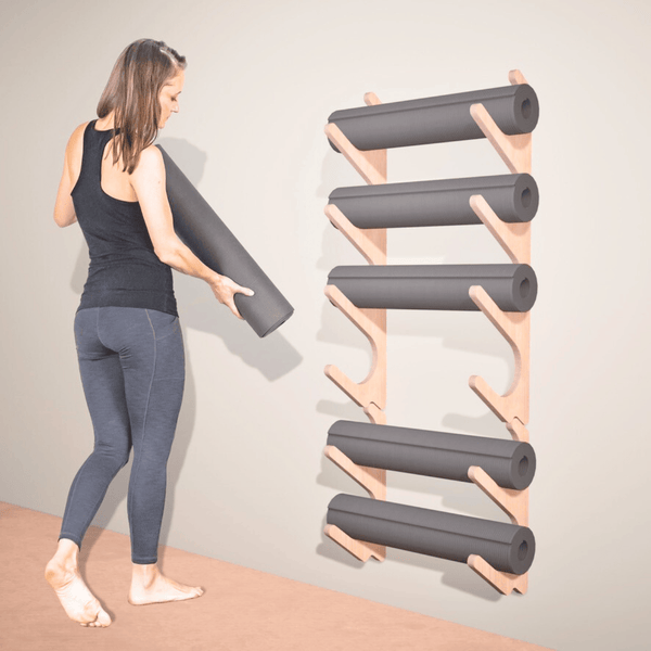 Mache Stack Rack Yoga Prop Wall Organizer
