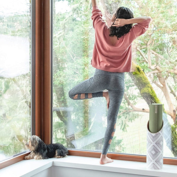 Mache Yoga Mat Storage Tube, Rhombi