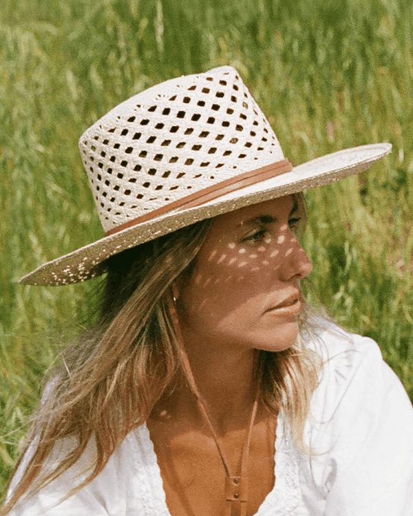 Made by Minga La Ranchera Cut-Out Straw Hat