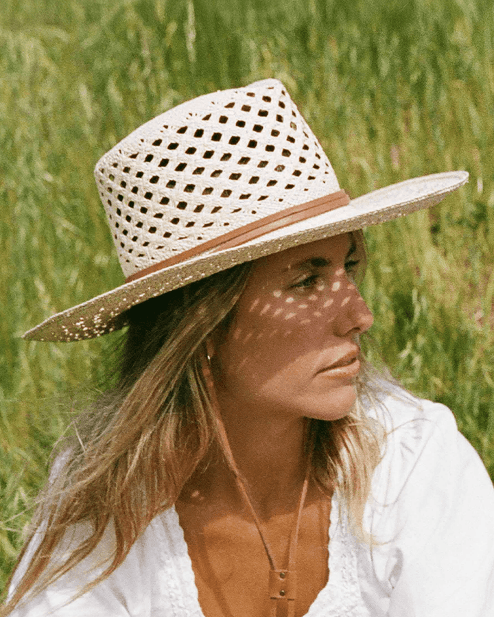 Made by Minga La Ranchera Cut-Out Straw Hat