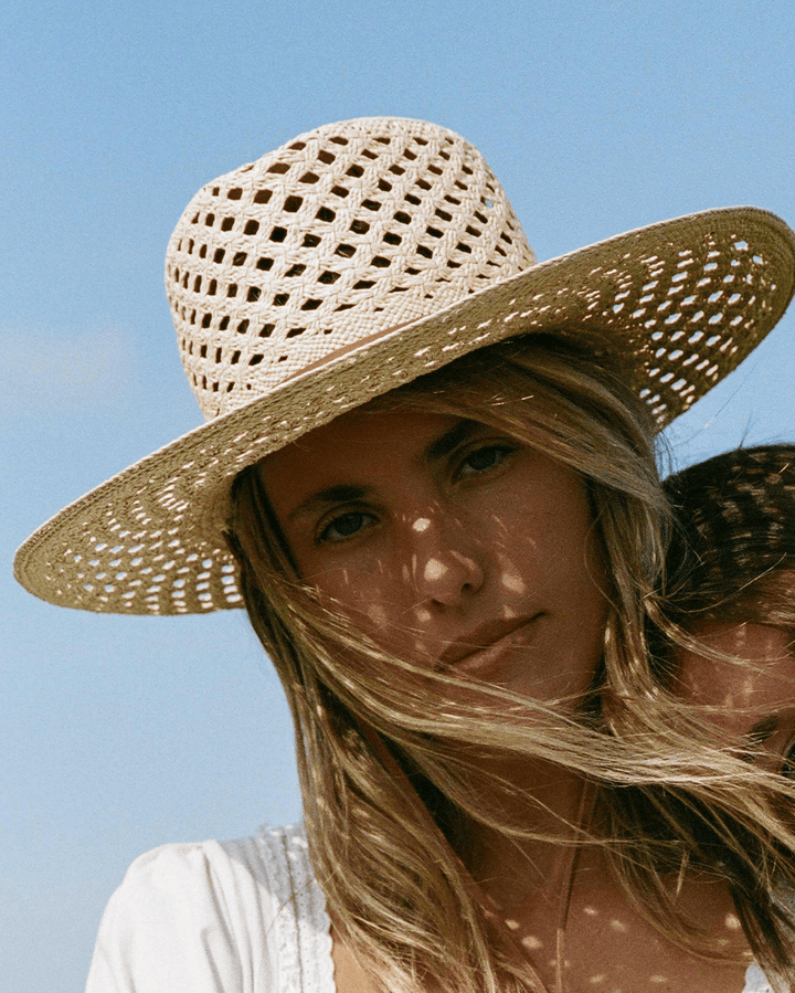 Made by Minga La Ranchera Cut-Out Straw Hat