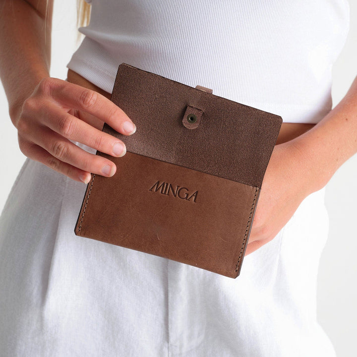 Made by Minga Leather Wrap Wallet