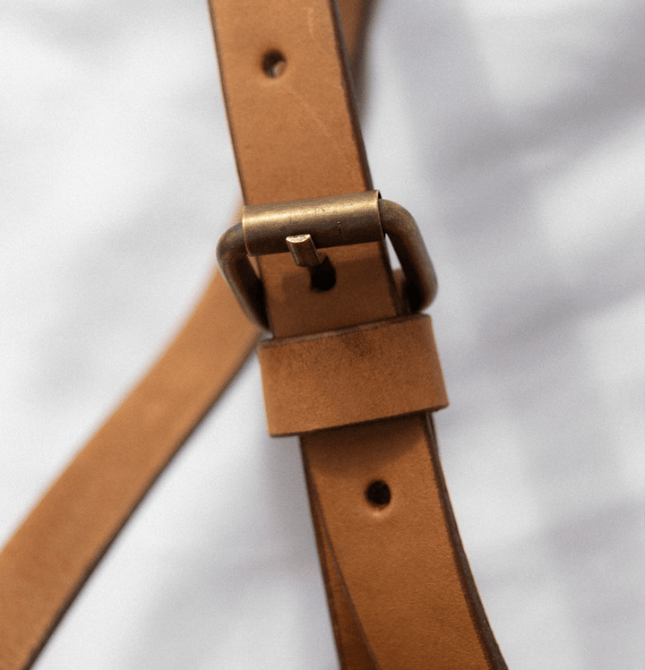 Made by Minga Transito Woven Mini Backpack | Natural