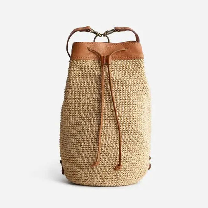 Made by Minga Transito Woven Mini Backpack | Natural