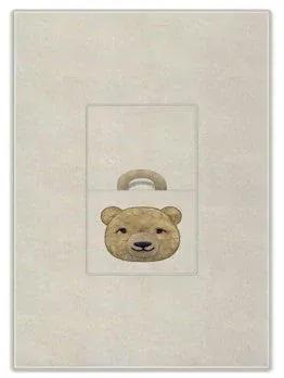 MeOMyEarth Plush Bear case with attached blanket inside