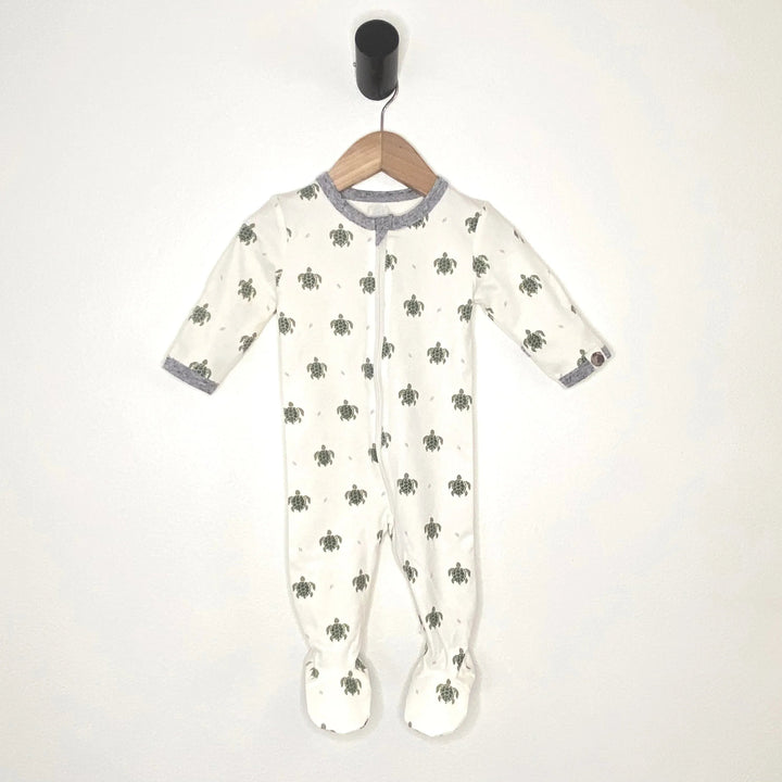 MeOMyEarth Sea Turtle Footie – Made from Eco-Friendly Fabric