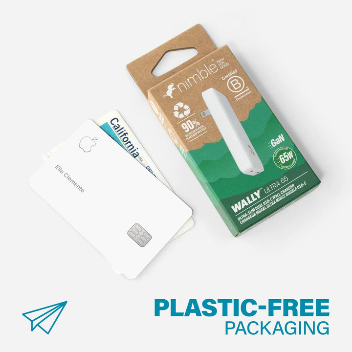 Nimble Polar White WALLY Ultra 65W Wall Charger