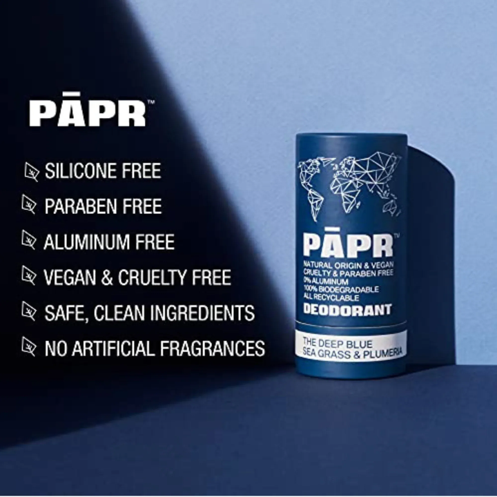 Paper Cosmetics Paper Cosmetics Deodorant -The Deep, Vegan, Aluminum-Free