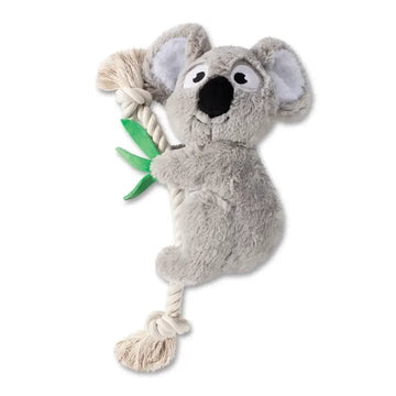 Petshop Koala Plush Rope Dog Toy