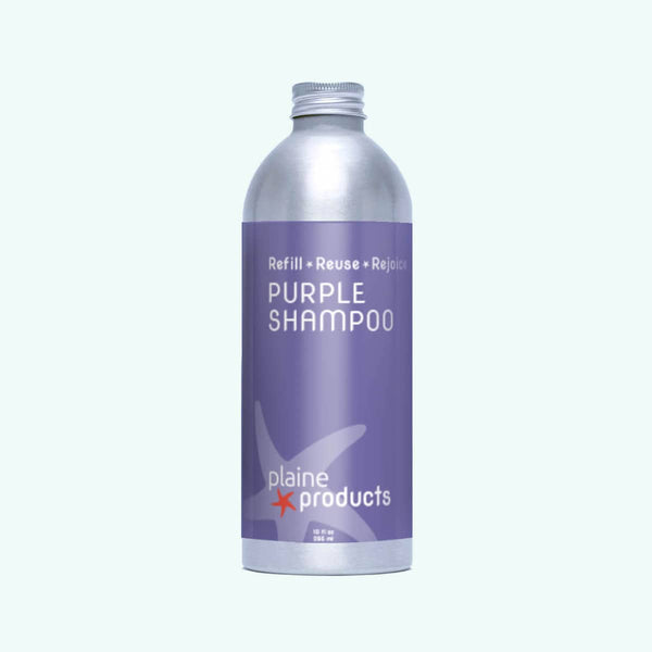 Plaine Products Cherry Almond / 10 oz / No Pump (Refill) Purple Shampoo