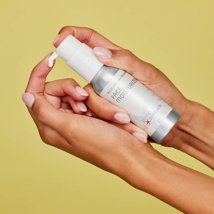 Plaine Products Citrus / 2.5 oz / 2.5oz Pump (+0.75) Face Moisturizer