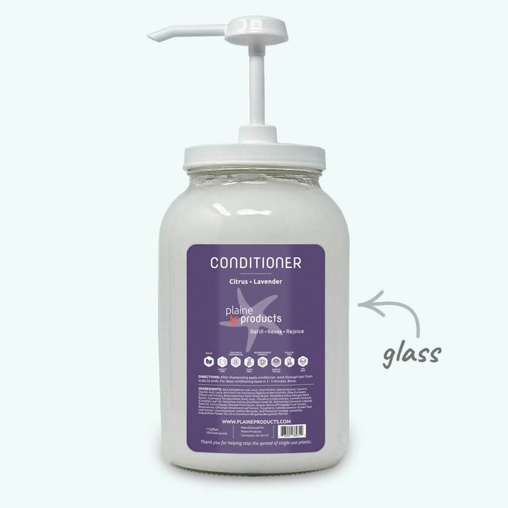 Plaine Products Citrus Lavender / 1 gal / Gallon Pump (+$15.00) Conditioner