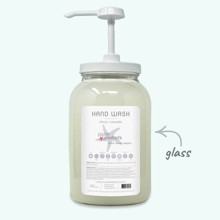 Plaine Products Citrus Lavender / 1 gal / Gallon Pump (+15.00) Hand Wash