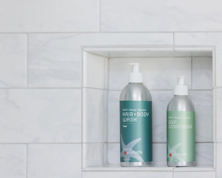 Plaine Products Hair + Body Wash 2:1