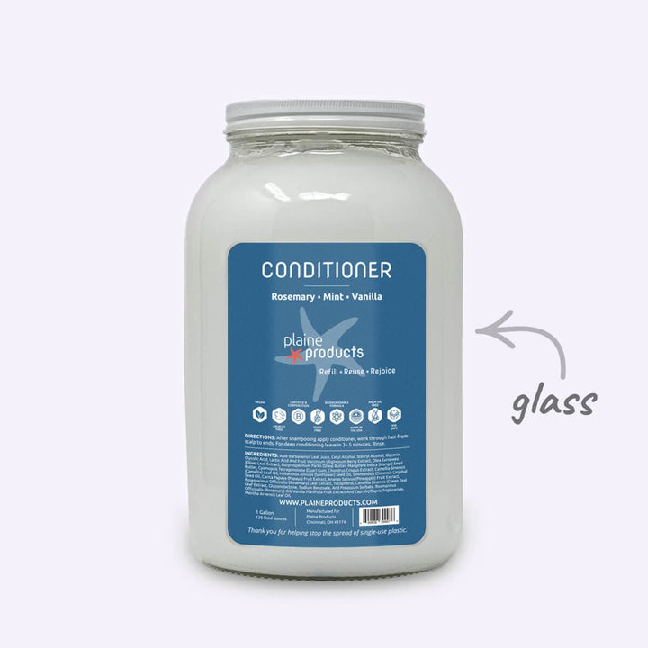 Plaine Products Rosemary Mint Vanilla / 1 gal / No Pump (Refill) Conditioner